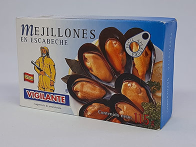 mejillones en escabeche